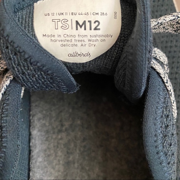 Allbirds The Runners and Tennis Blue Green Wool 12 - Picture 3 of 6